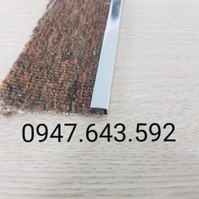 Nẹp chặn thảm màu inox